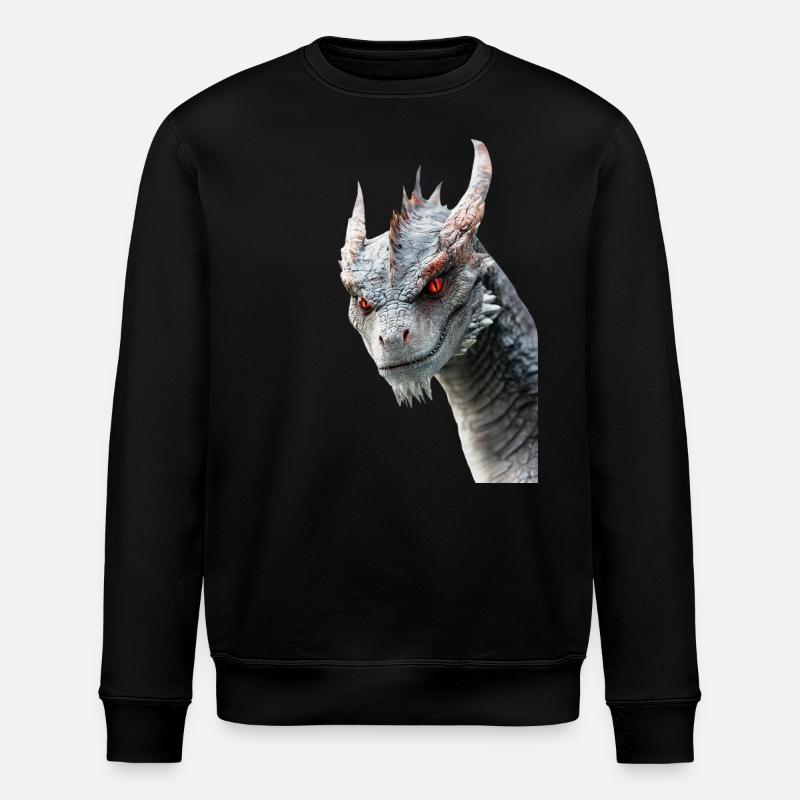 Drachen - Stanley/Stella Unisex Bio-Sweatshirt ROLLER - Schwarz