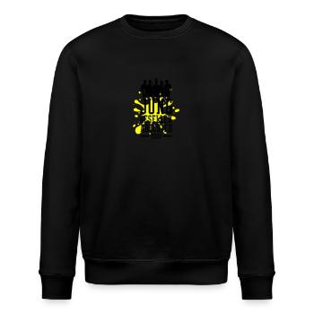 Junggesellen Abschied 2024 Bräutigam Jga - Stanley/Stella Unisex Bio-Sweatshirt ROLLER - Schwarz - Vorne - Nik (191cm)