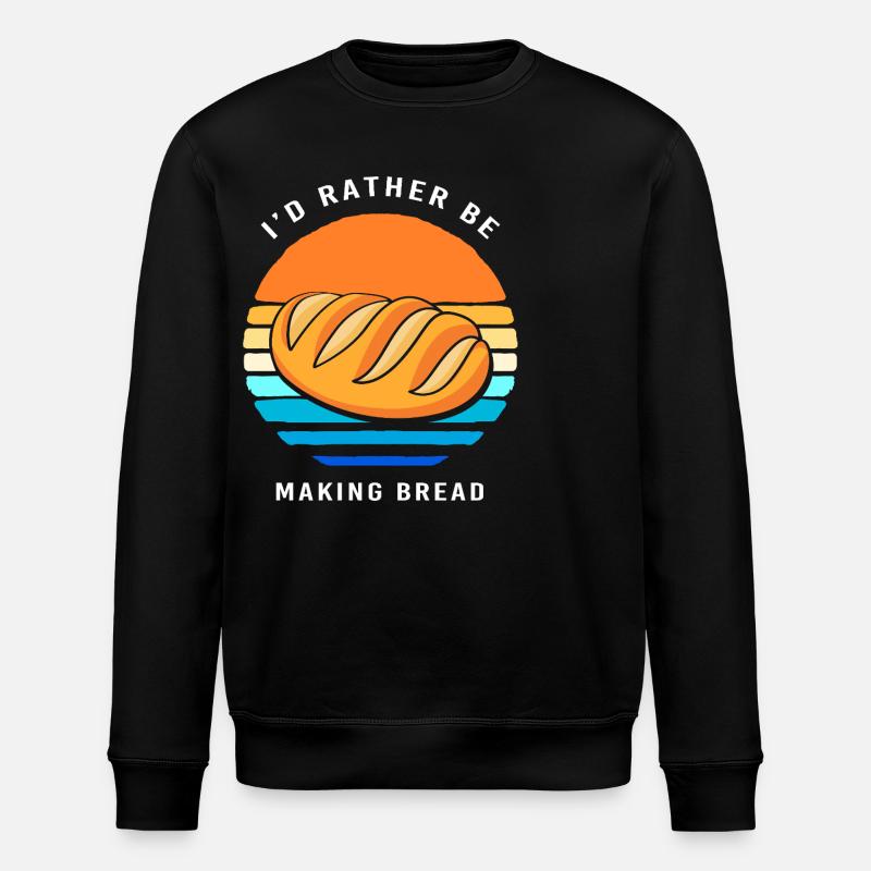 Baker Baker Baking - Stanley/Stella ROLLER Unisex Organic Sweatshirt - black