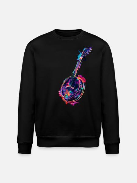 Banjo - Stanley/Stella Unisex Bio-Sweatshirt ROLLER - Schwarz