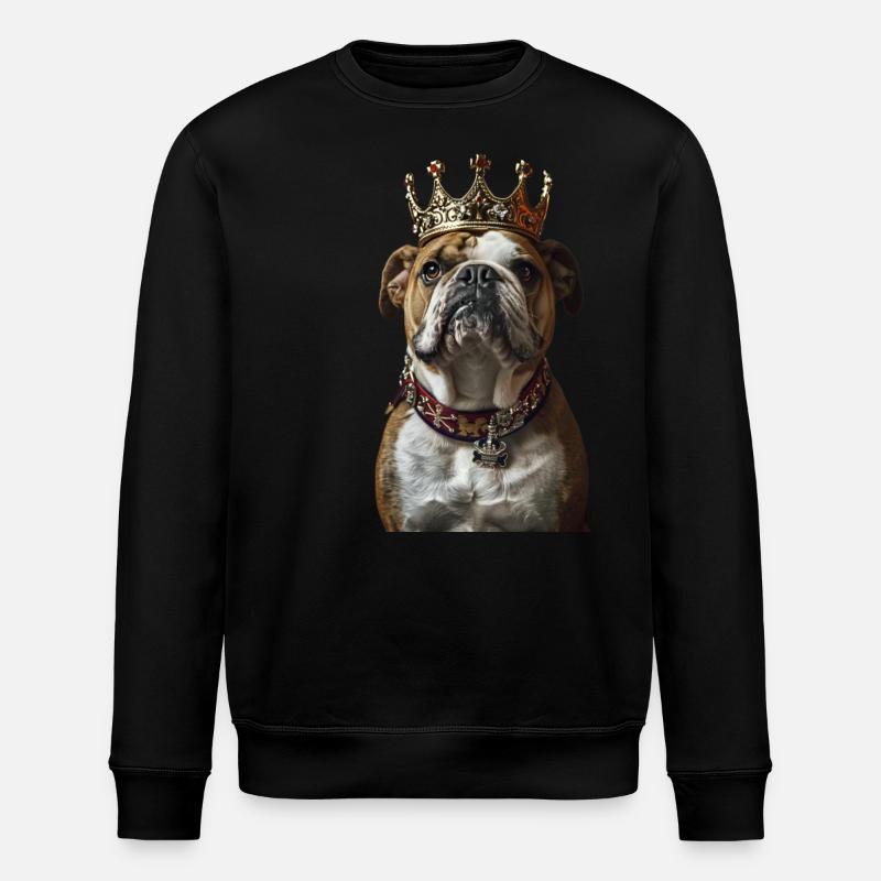 Bouledogue - Sweat bio ROLLER Stanley/Stella Unisexe - noir