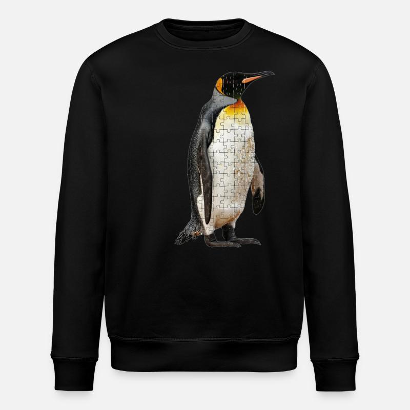 Pingouin - Sweat bio ROLLER Stanley/Stella Unisexe - noir