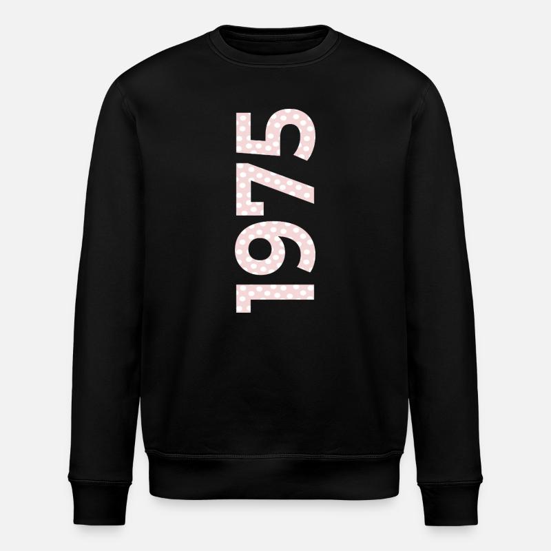 ANNIVERSAIRE 1975 POINTS - Sweat bio ROLLER Stanley/Stella Unisexe - noir