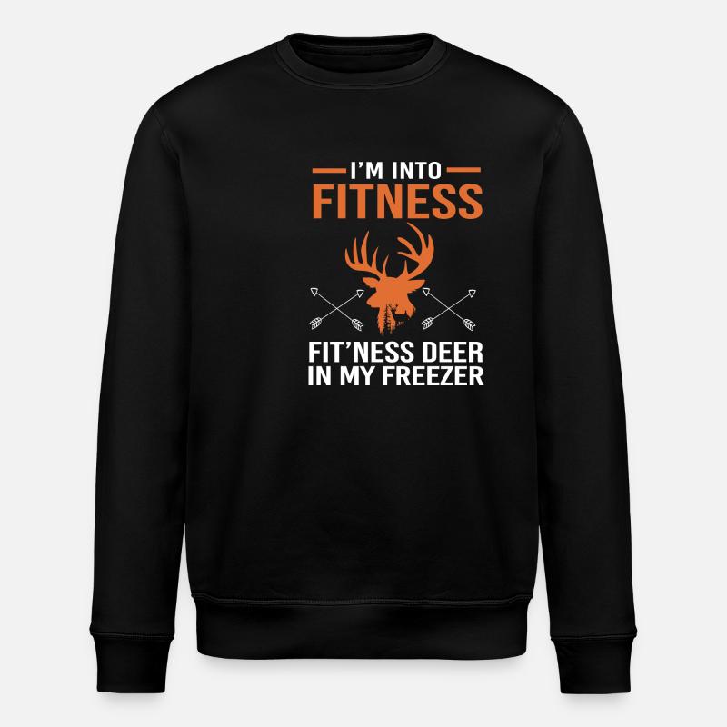 Jäger Jagen - Stanley/Stella Unisex Bio-Sweatshirt ROLLER - Schwarz