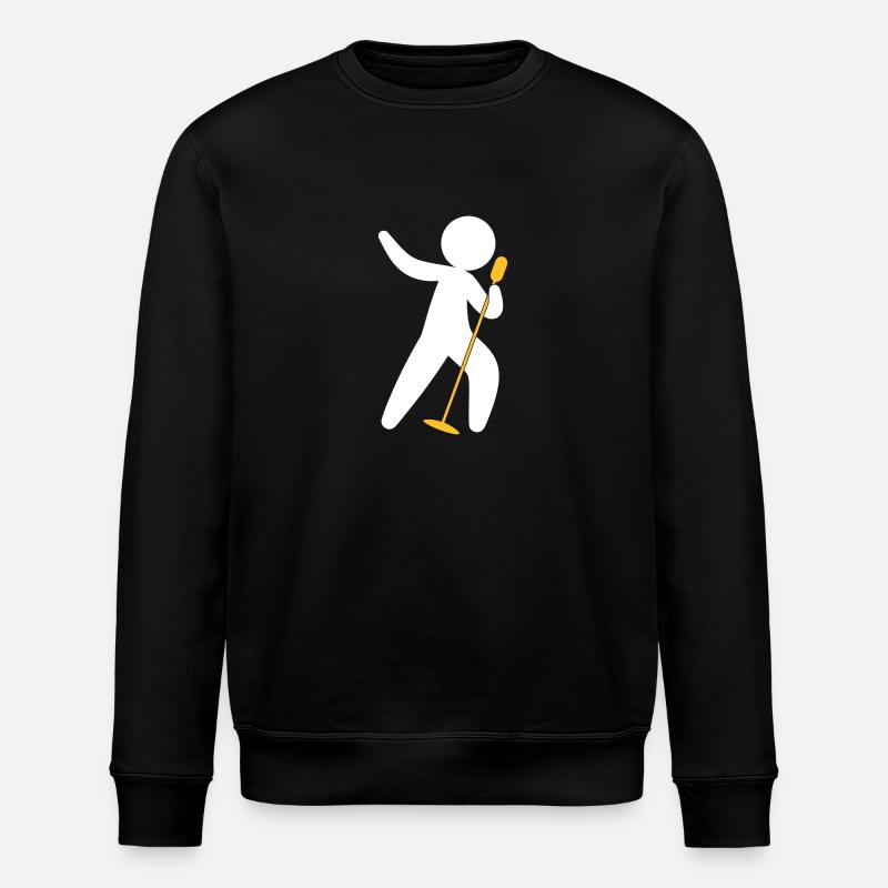 Popstar - Stanley/Stella ROLLER Unisex Organic Sweatshirt - black