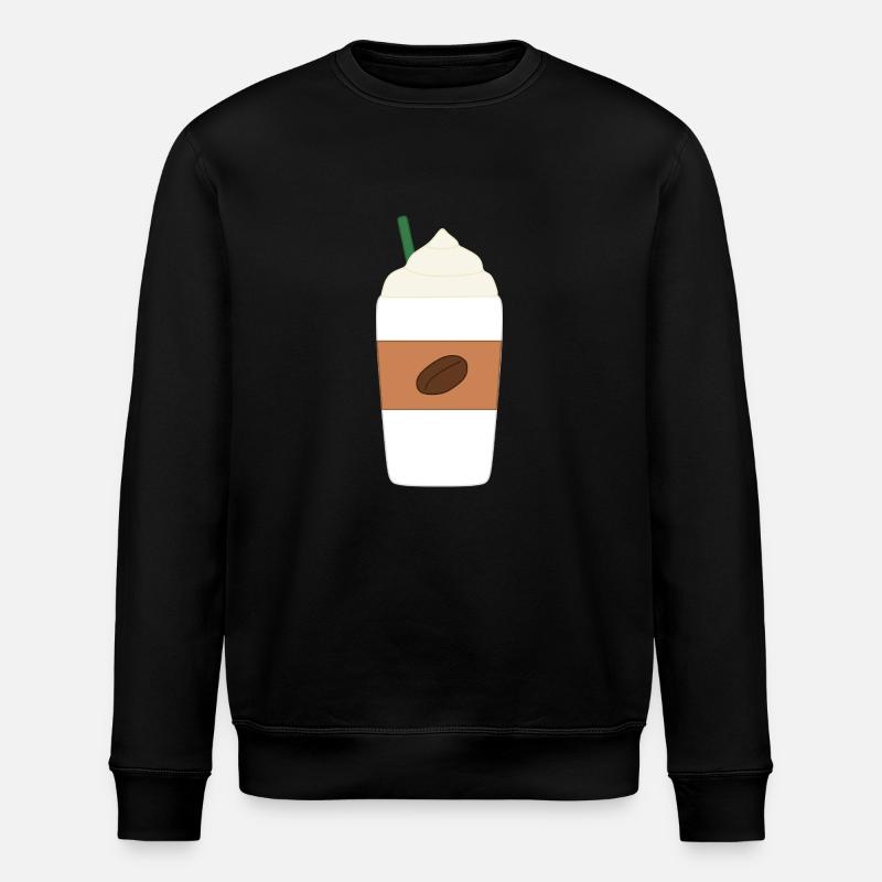 Kaffee Latte - Stanley/Stella Unisex Bio-Sweatshirt ROLLER - Schwarz