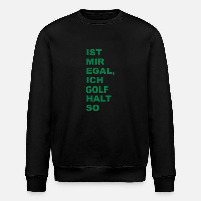 Golf - Stanley/Stella Unisex Bio-Sweatshirt ROLLER - Schwarz