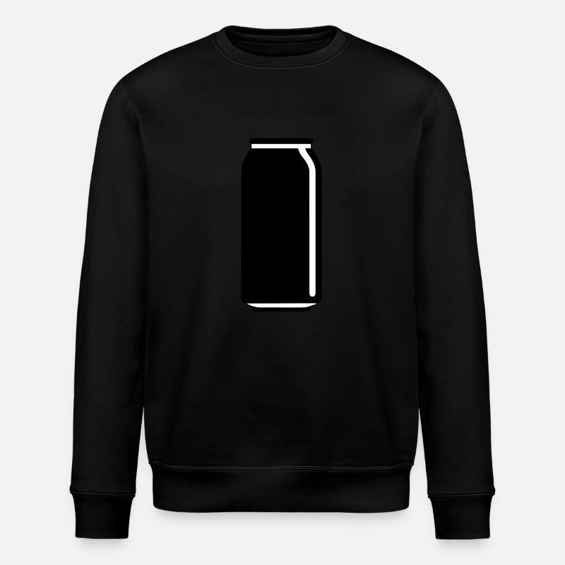 une canette de boisson - Sweat bio ROLLER Stanley/Stella Unisexe - noir