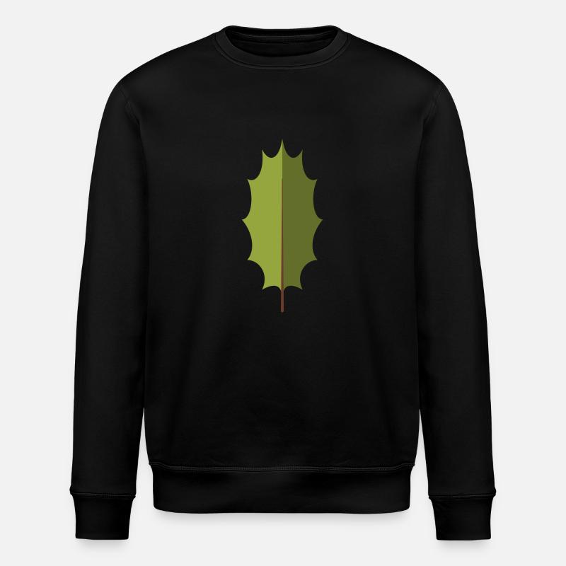 Ilexblatt - Stanley/Stella Unisex Bio-Sweatshirt ROLLER - Schwarz