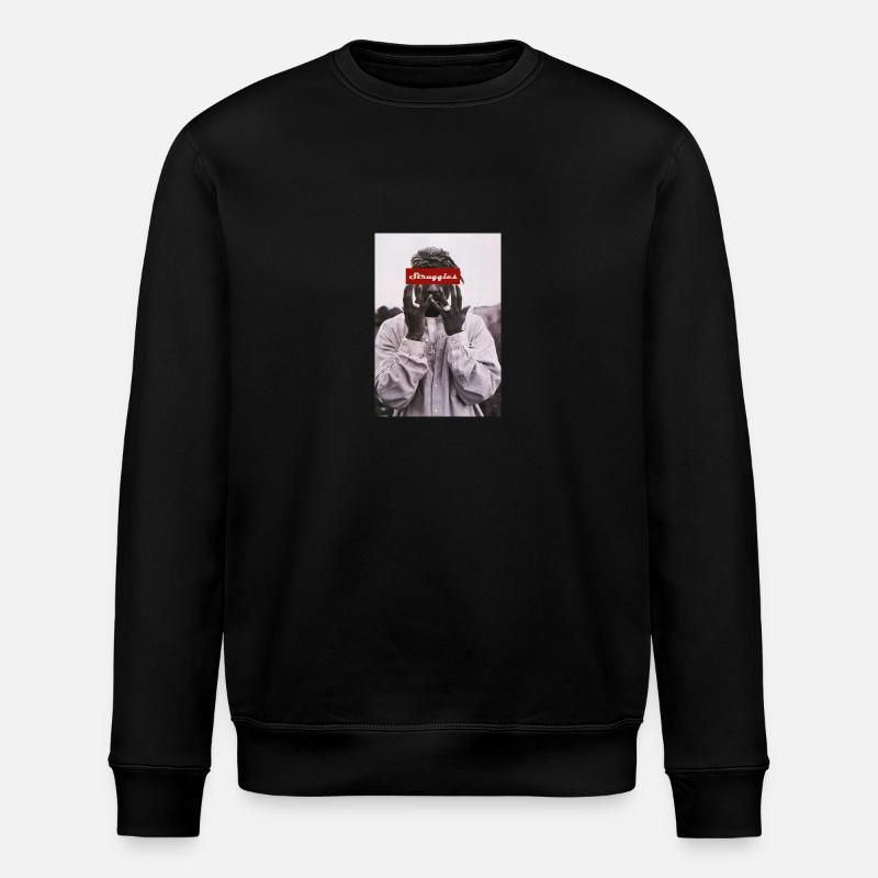 Kämpfe - Stanley/Stella Unisex Bio-Sweatshirt ROLLER - Schwarz