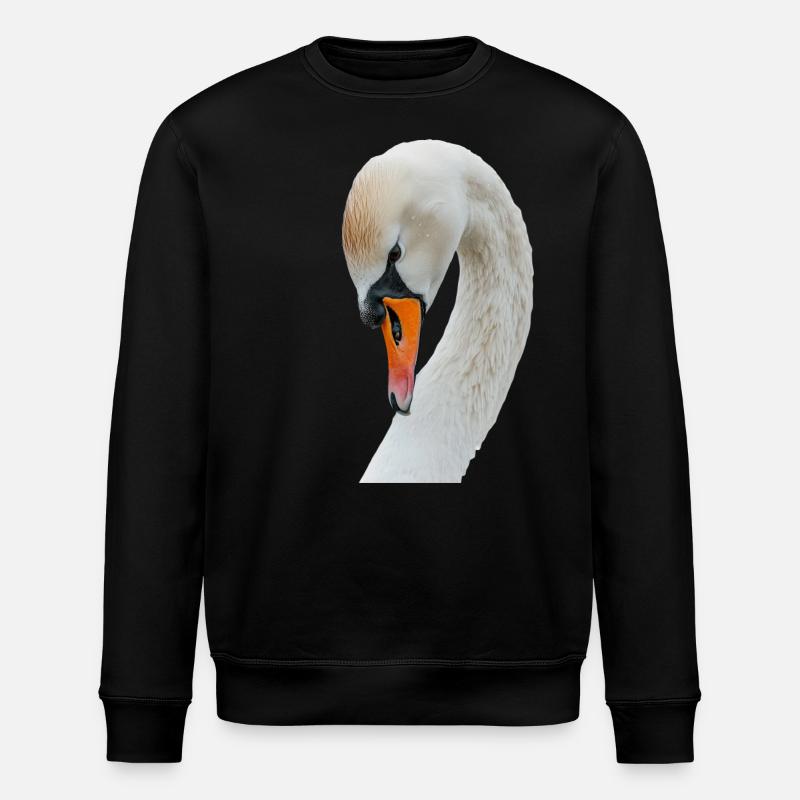 Schwan - Stanley/Stella Unisex Bio-Sweatshirt ROLLER - Schwarz