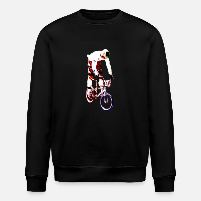 bmx - Sweat bio ROLLER Stanley/Stella Unisexe - noir