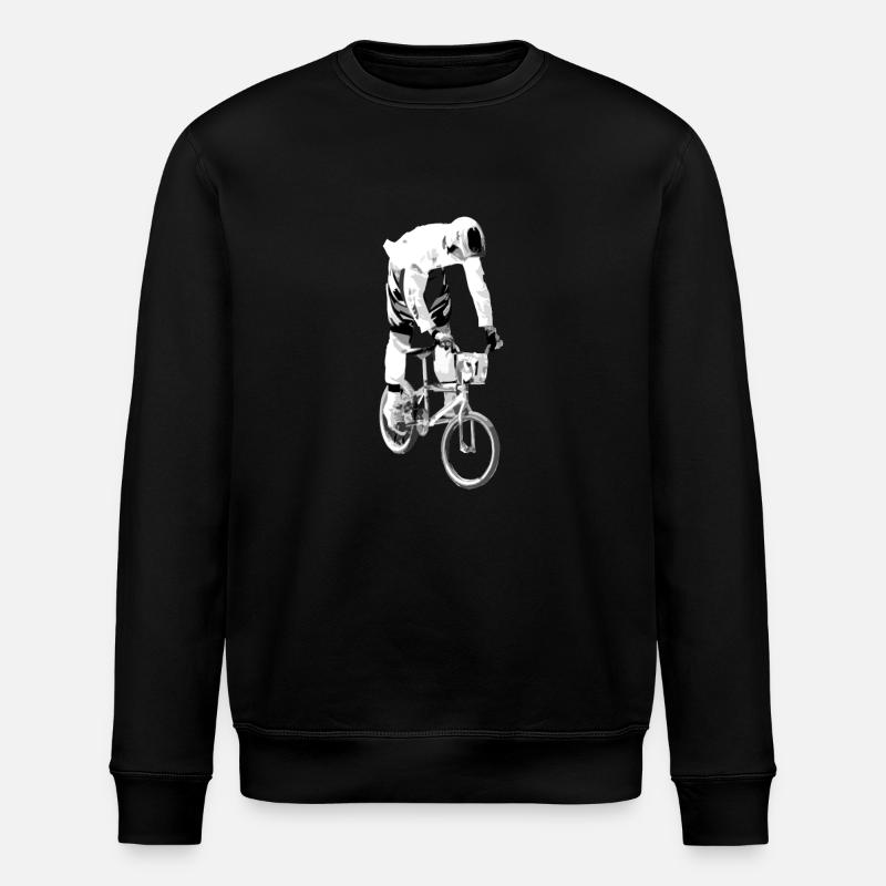 bmx - Sweat bio ROLLER Stanley/Stella Unisexe - noir