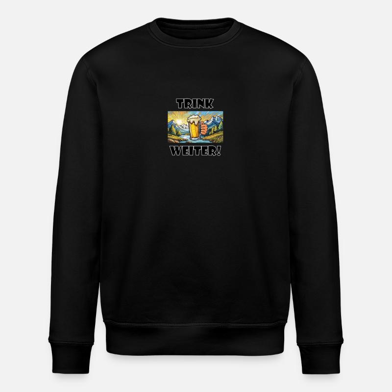 Buvez à nouveau ! - Sweat bio ROLLER Stanley/Stella Unisexe - noir