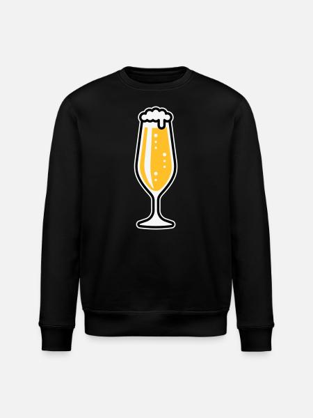 XLustig Fun - Stanley/Stella ROLLER Unisex Organic Sweatshirt - black