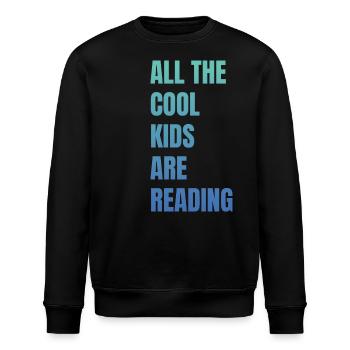 Tous les enfants cool Professeur de lecture - Sweat bio ROLLER Stanley/Stella Unisexe - noir - Devant - Nik (191cm)