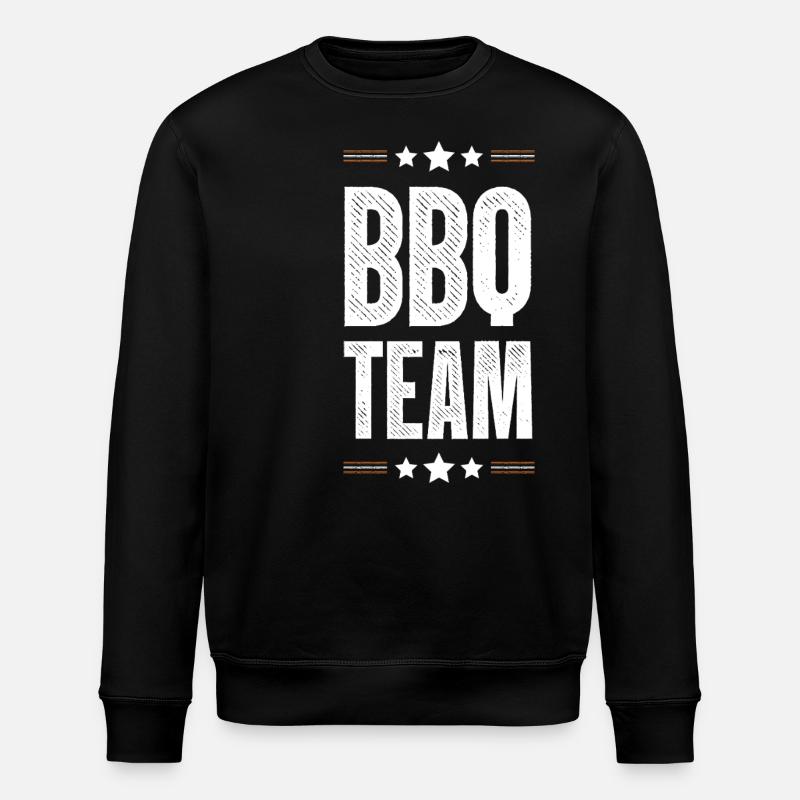 Bbq Team - Stanley/Stella ROLLER Unisex Organic Sweatshirt - black