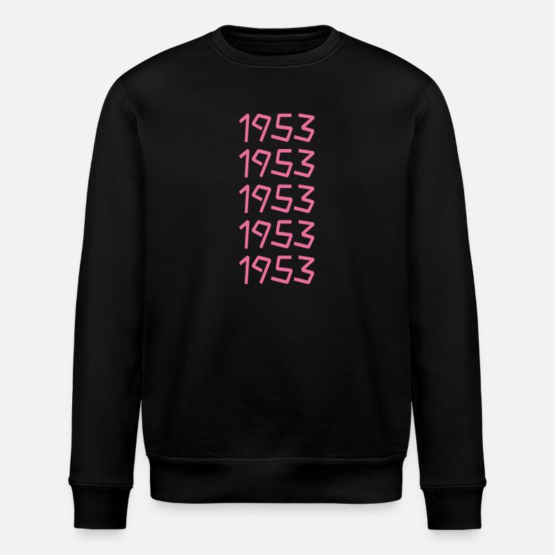 Urlaub 1953 - Stanley/Stella Unisex Bio-Sweatshirt ROLLER - Schwarz