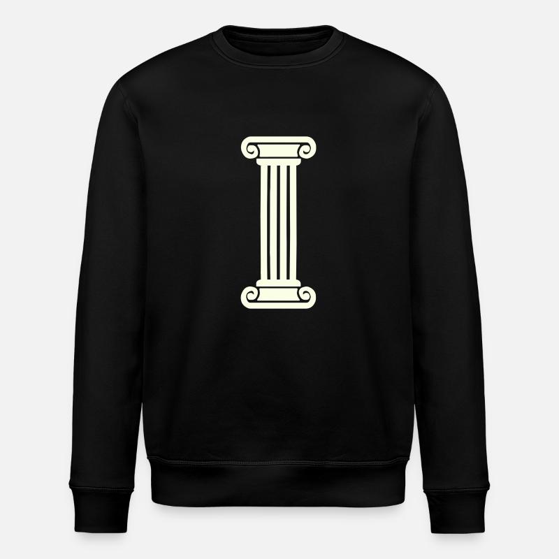 colonne - Sweat bio ROLLER Stanley/Stella Unisexe - noir
