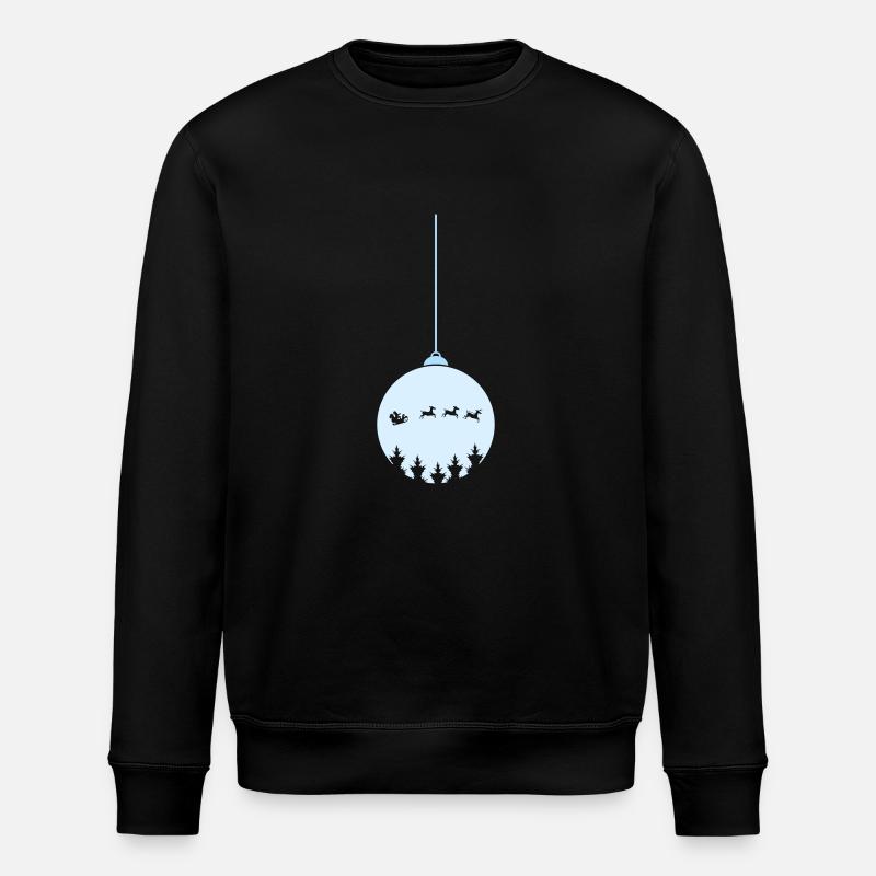 Boule de Noël Noël - Sweat bio ROLLER Stanley/Stella Unisexe - noir