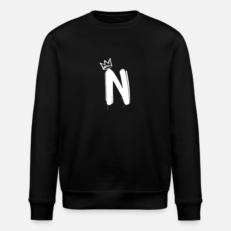 N - Stanley/Stella ROLLER Unisex Organic Sweatshirt - black