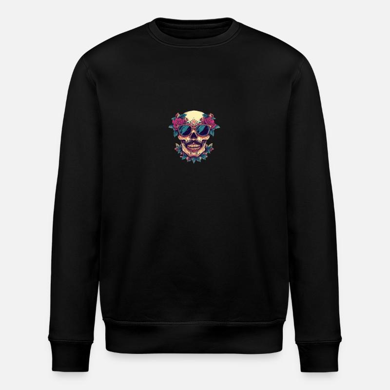 Skeleton Bachelor - Stanley/Stella ROLLER Unisex Organic Sweatshirt - black