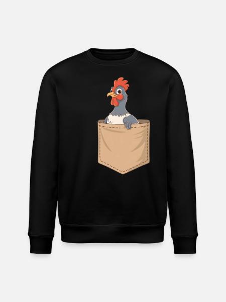 Auerhahn - Stanley/Stella Unisex Bio-Sweatshirt ROLLER - Schwarz