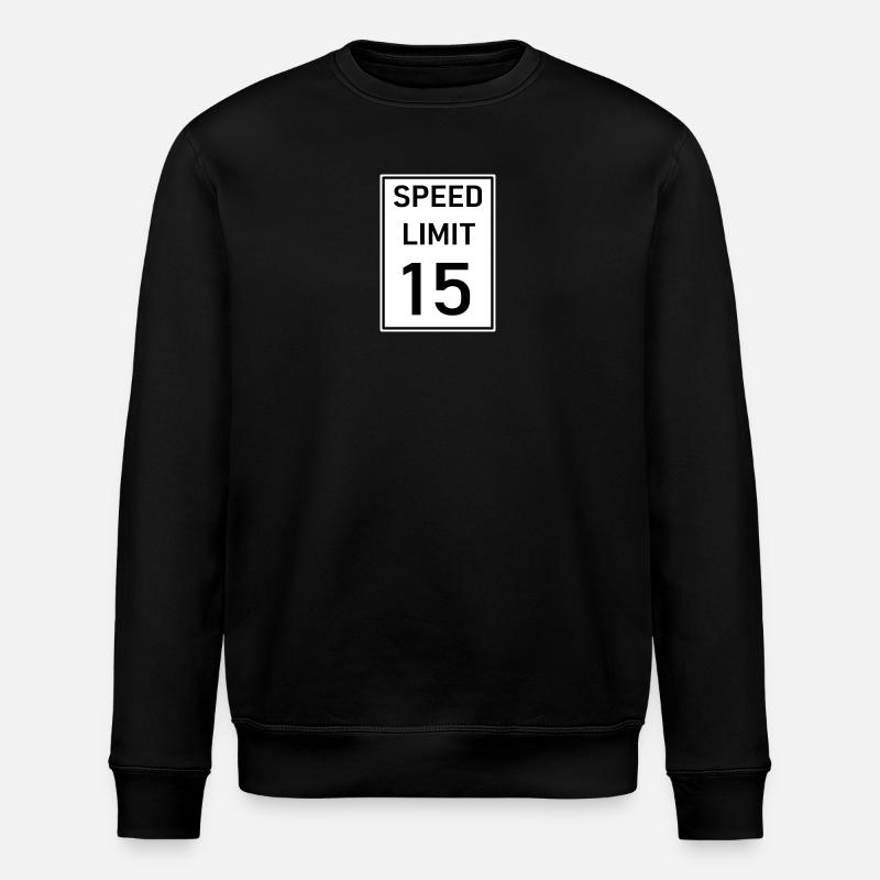 Grenze - Stanley/Stella Unisex Bio-Sweatshirt ROLLER - Schwarz