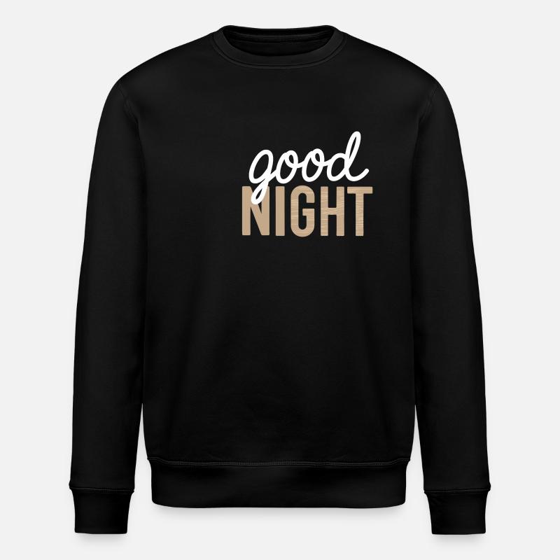 Gute Nacht - Stanley/Stella Unisex Bio-Sweatshirt ROLLER - Schwarz