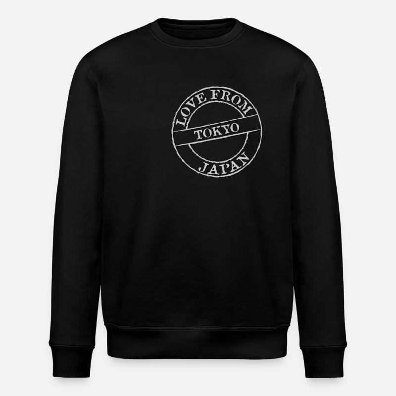 Tokio - Stanley/Stella Unisex Bio-Sweatshirt ROLLER - Schwarz