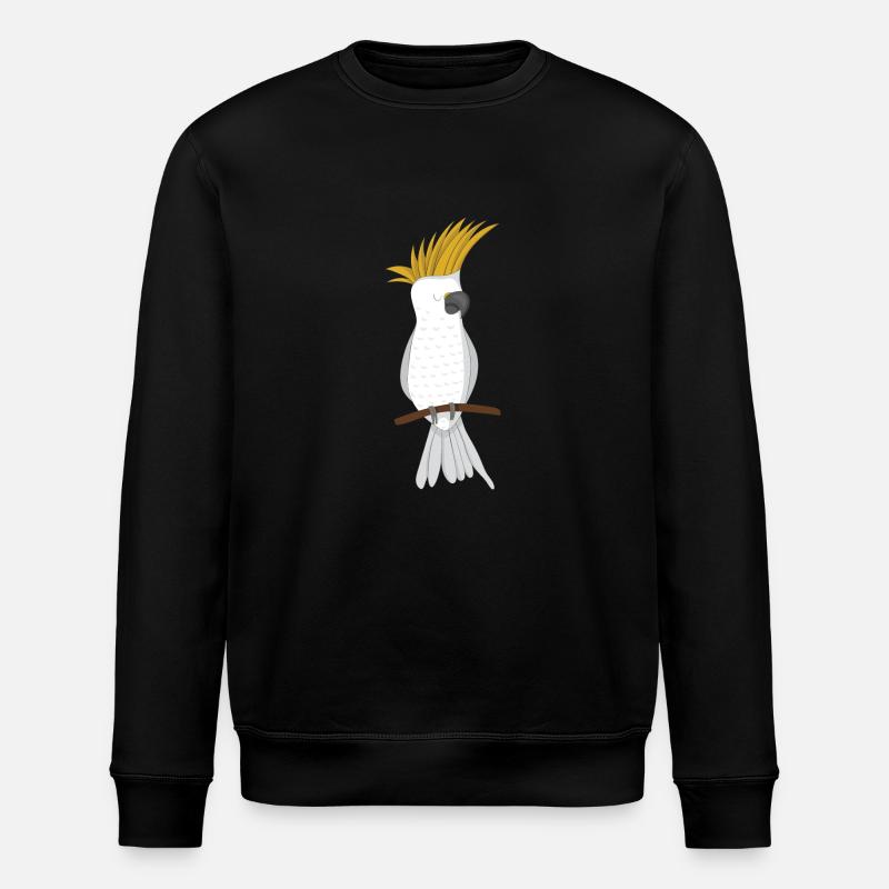 Kakadu - Stanley/Stella Unisex Bio-Sweatshirt ROLLER - Schwarz