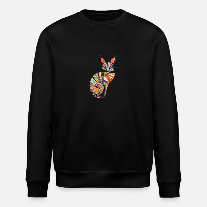 Australien - Numbat - Stanley/Stella Unisex Bio-Sweatshirt ROLLER - Schwarz
