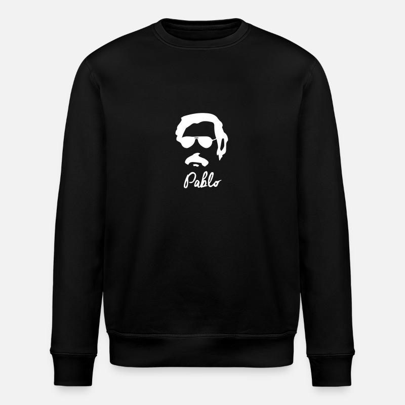 Pablo Escobar - Sweat bio ROLLER Stanley/Stella Unisexe - noir