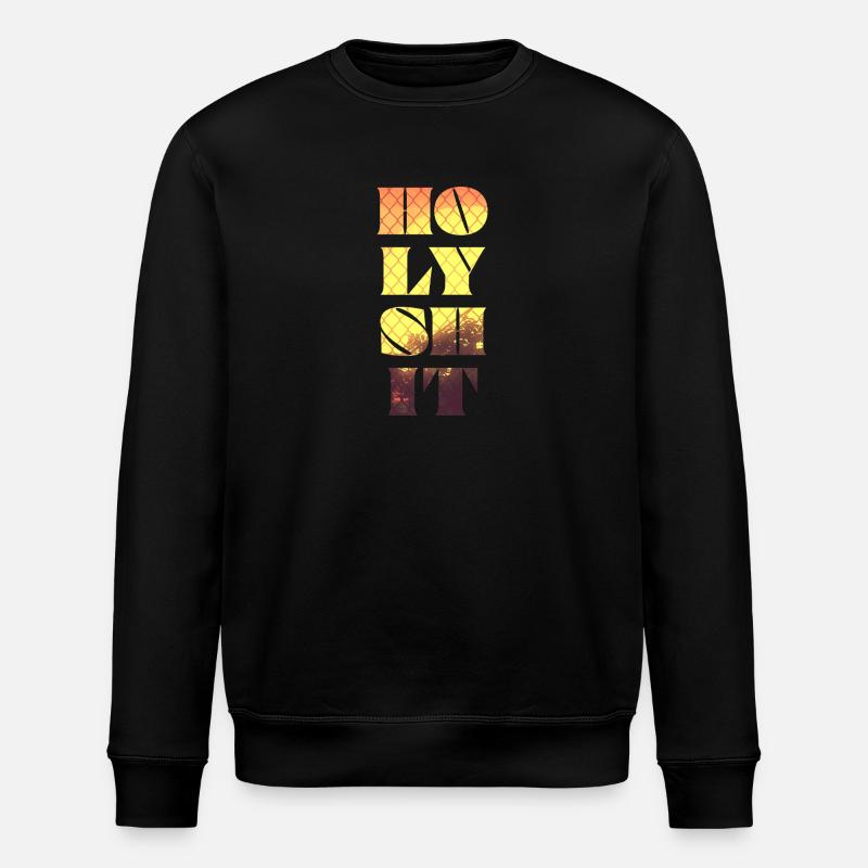 Paysage de coucher de soleil - Sweat bio ROLLER Stanley/Stella Unisexe - noir