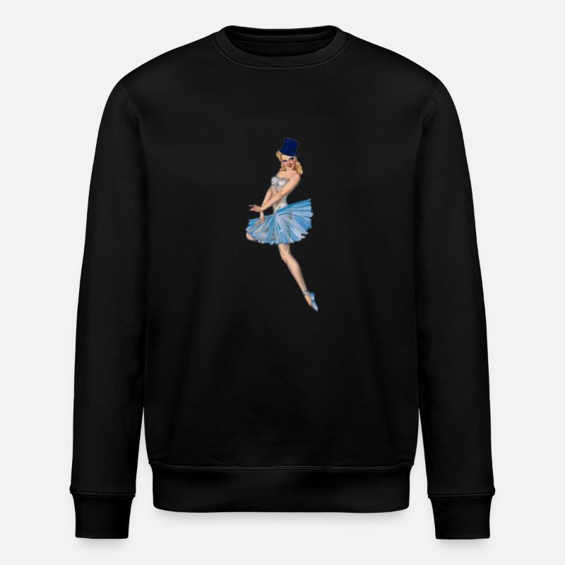 PIN'UP - Sweat bio ROLLER Stanley/Stella Unisexe - noir