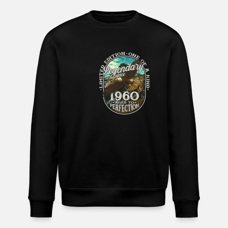 Legendär seit 1960 - Stanley/Stella Unisex Bio-Sweatshirt ROLLER - Schwarz