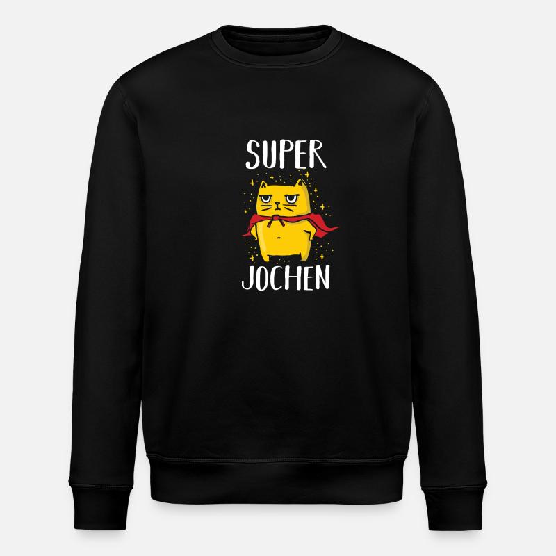 Jochen - Stanley/Stella Unisex Bio-Sweatshirt ROLLER - Schwarz