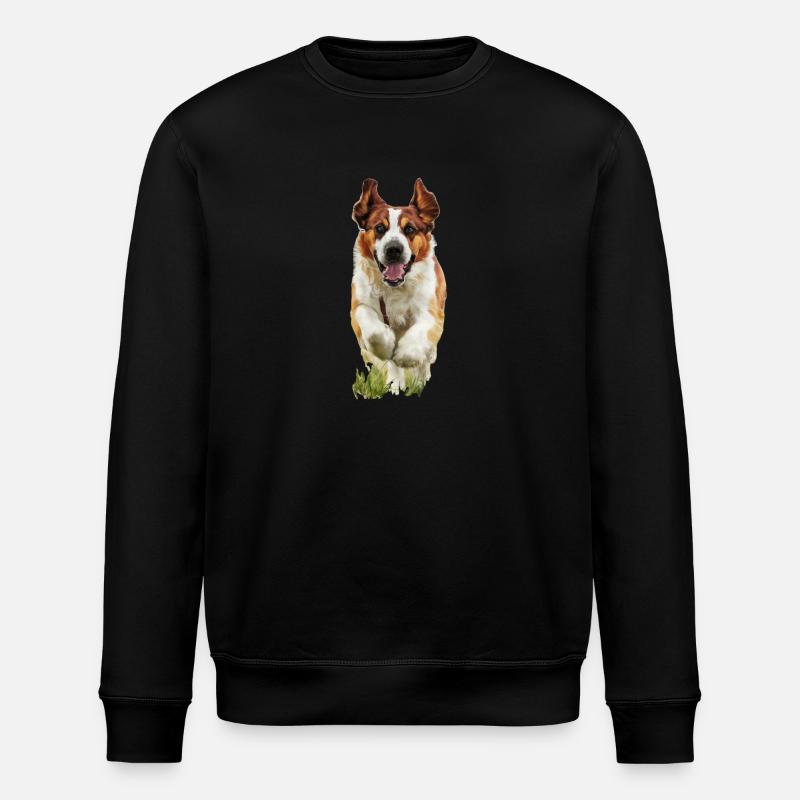 Chien - Sweat bio ROLLER Stanley/Stella Unisexe - noir