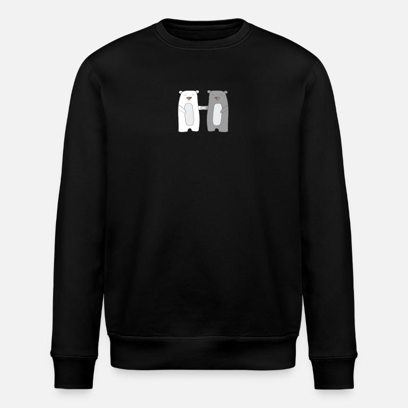 Bears - Stanley/Stella ROLLER Unisex Organic Sweatshirt - black
