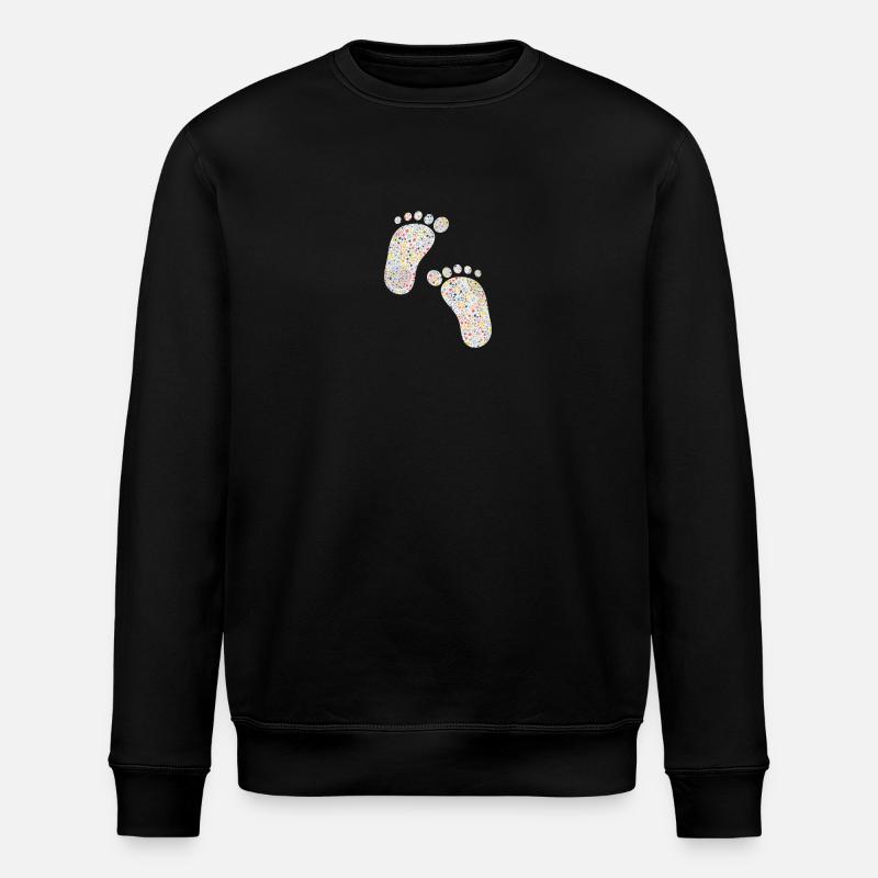 liberty füsse - Stanley/Stella Unisex Bio-Sweatshirt ROLLER - Schwarz