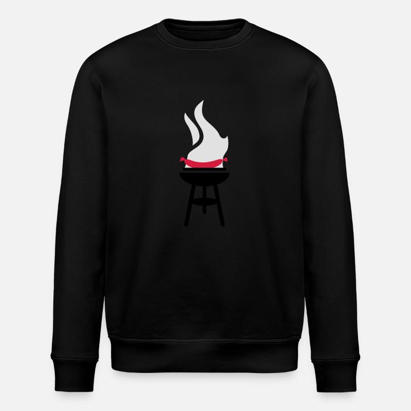 Sausage BBQ - Sweat bio ROLLER Stanley/Stella Unisexe - noir
