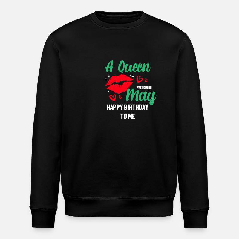 Sternzeichen Stier - Stanley/Stella Unisex Bio-Sweatshirt ROLLER - Schwarz