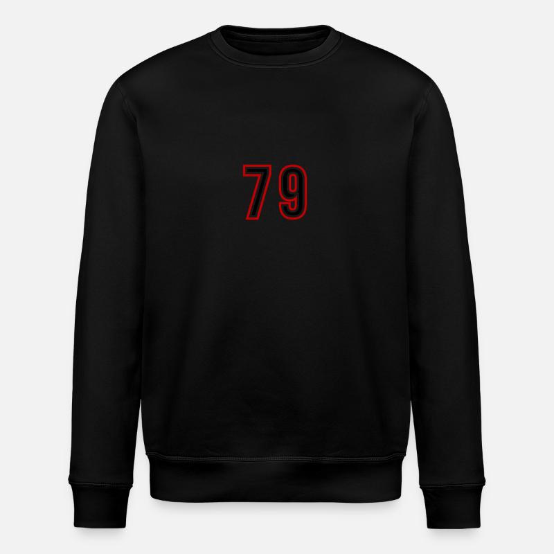 79 Nombre d’années Maillot - Sweat bio ROLLER Stanley/Stella Unisexe - noir