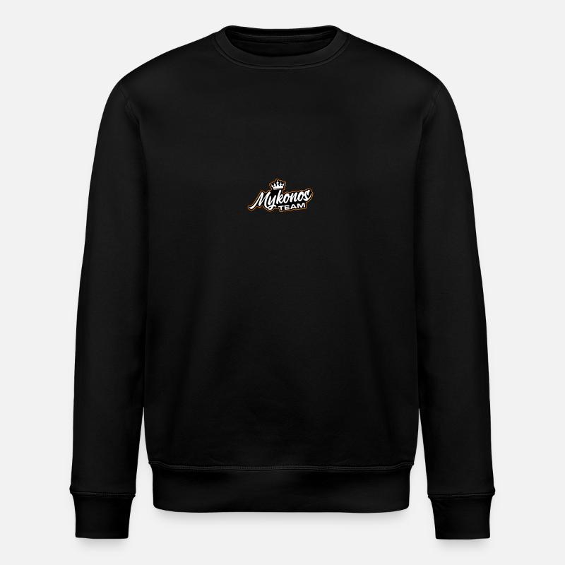 L’équipe de Mykonos - Sweat bio ROLLER Stanley/Stella Unisexe - noir