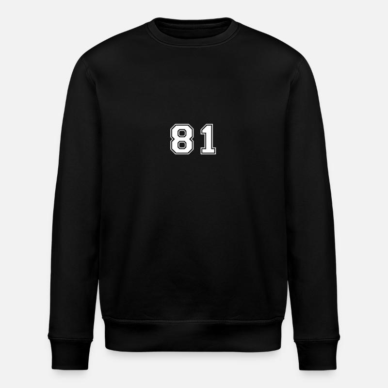 81 - Stanley/Stella Unisex Bio-Sweatshirt ROLLER - Schwarz