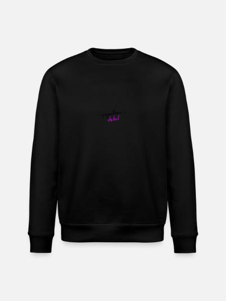 Hen Party Saying - Stanley/Stella ROLLER Unisex Organic Sweatshirt - black