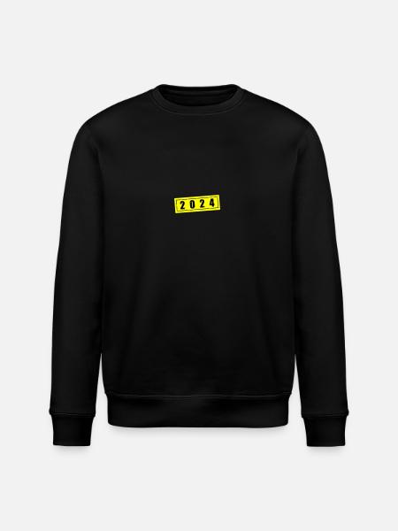 2024 year - Stanley/Stella ROLLER Unisex Organic Sweatshirt - black