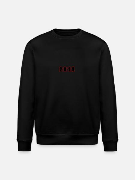 2014 Year Birthday - Stanley/Stella ROLLER Unisex Organic Sweatshirt - black