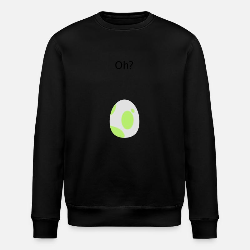 Ei Ausbrüten - Stanley/Stella Unisex Bio-Sweatshirt ROLLER - Schwarz