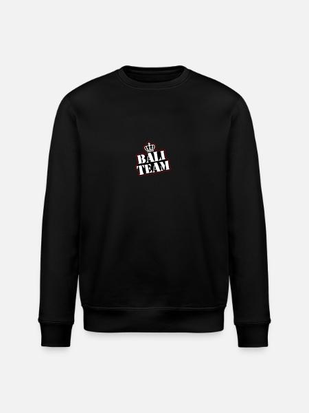 Bali Team - Stanley/Stella ROLLER Unisex Organic Sweatshirt - black